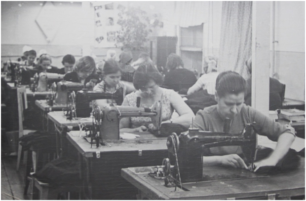 Швейный цех 1960 год 