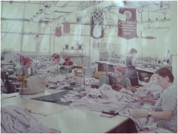 Швейный цех 1981 год